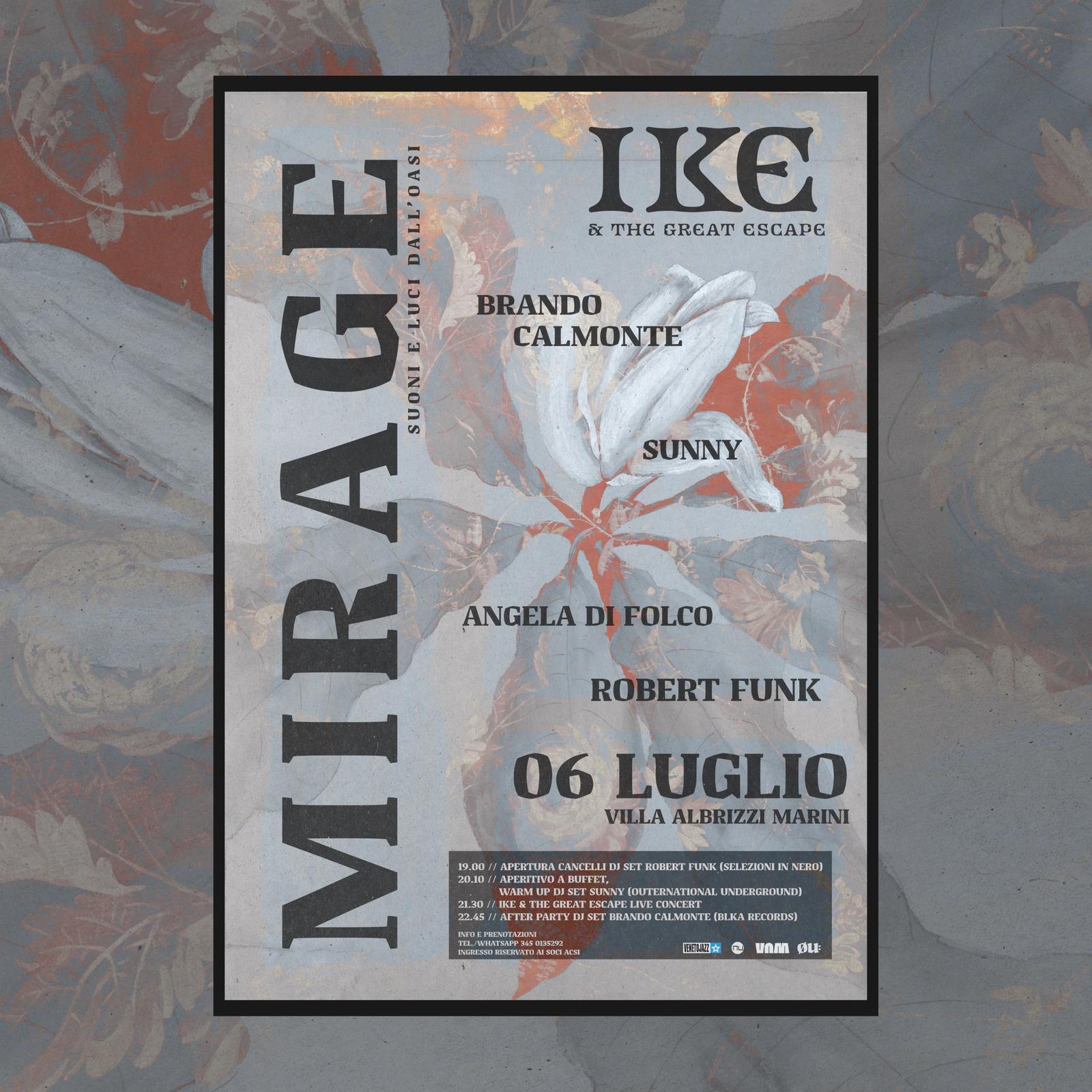 MIRAGE | Suoni e Luci dall'Oasi - IKE & The Great Escape