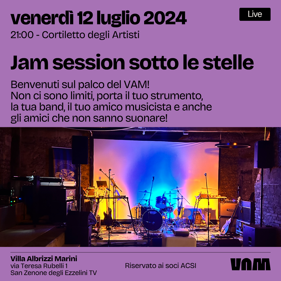 JAM SESSION sotto le stelle