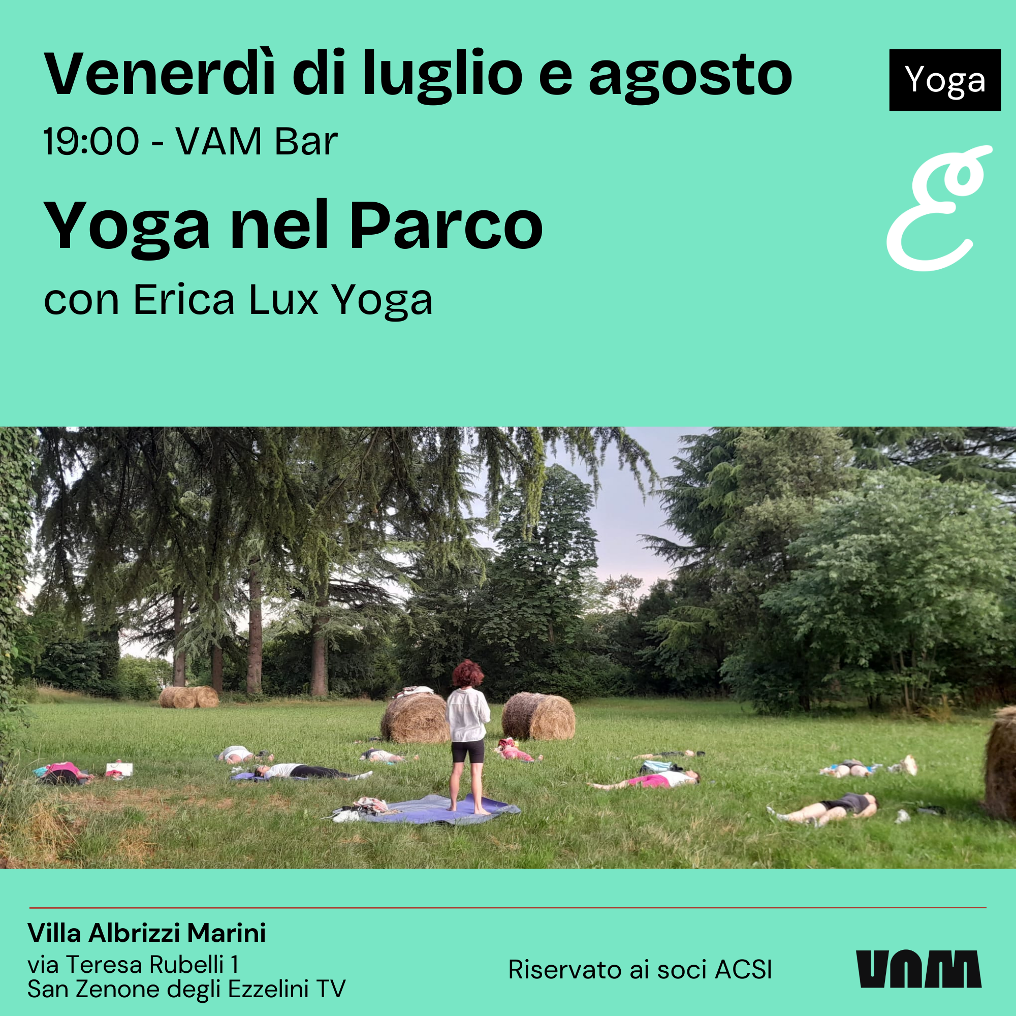 YOGA NEL PARCO con Erica Lux