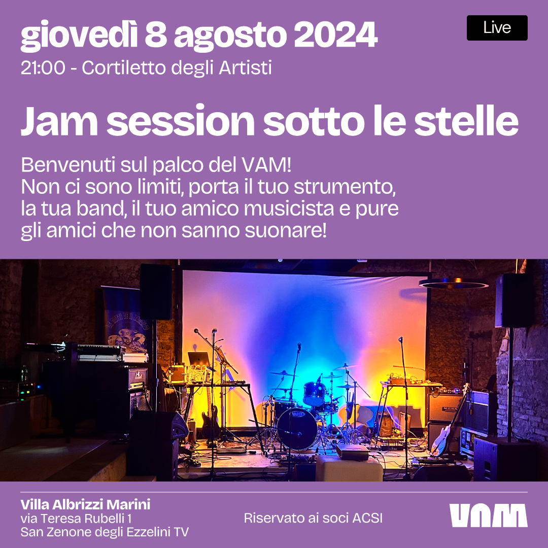 Jam Session Sotto Le Stelle