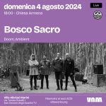 BOSCO SACRO live