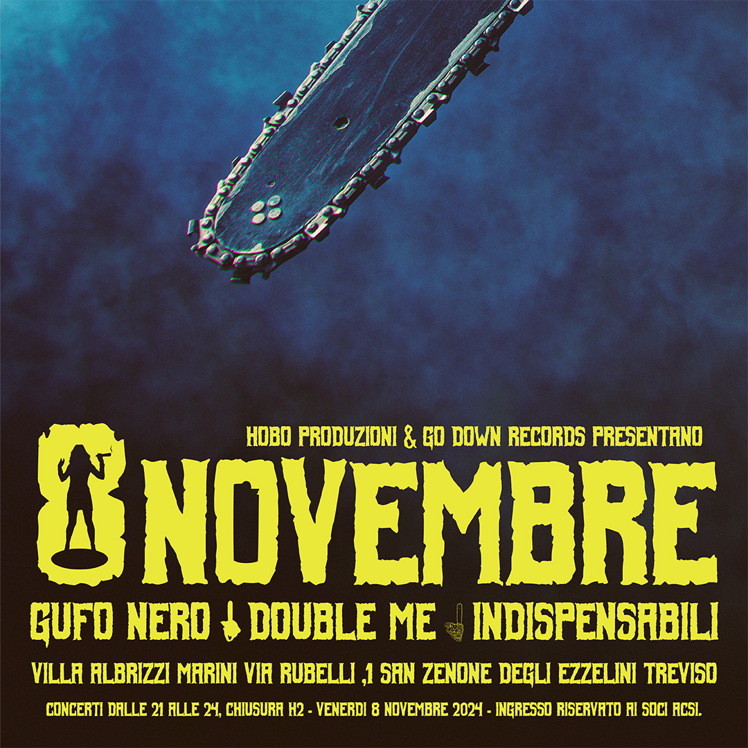 GUFO NERO + DOUBLE ME + INDISPENSABILI live