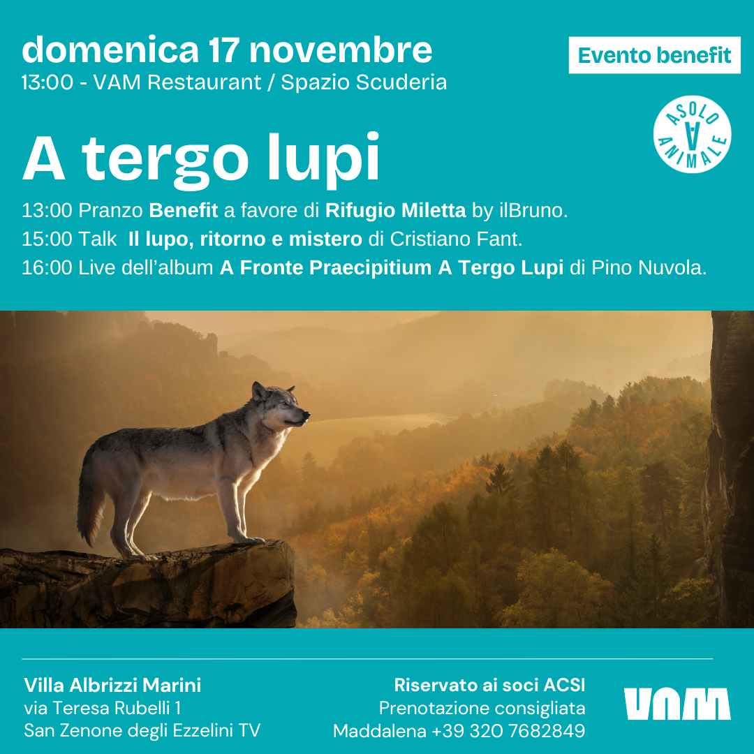 A TERGO LUPI Evento Benefit