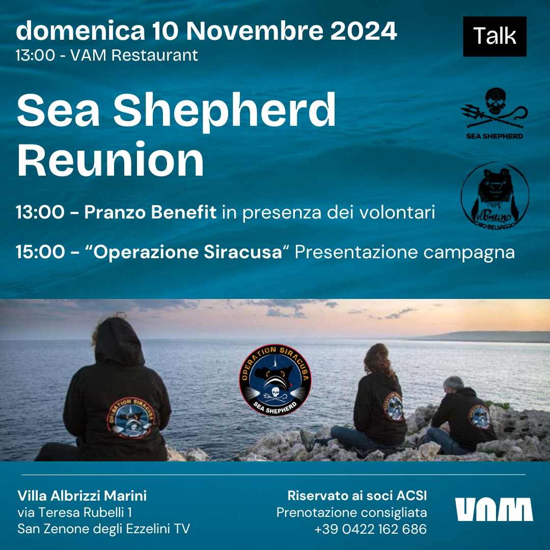 SEA SHEPHERD lunch & talk